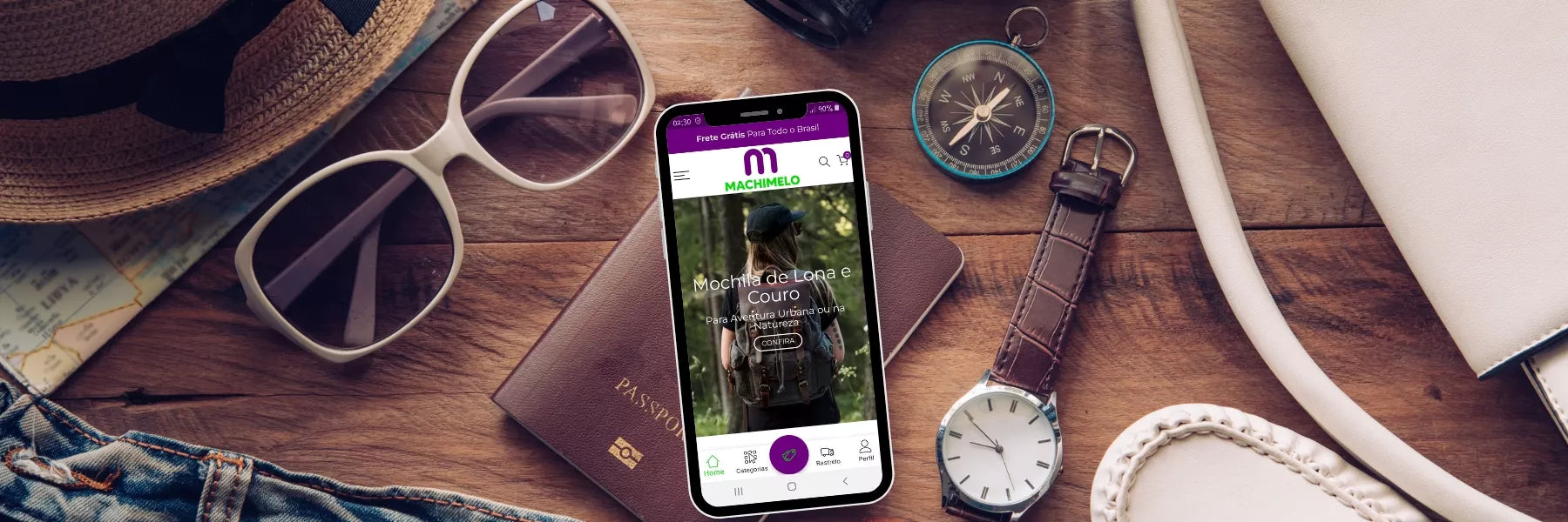 Coleção Acessórios Machimelo