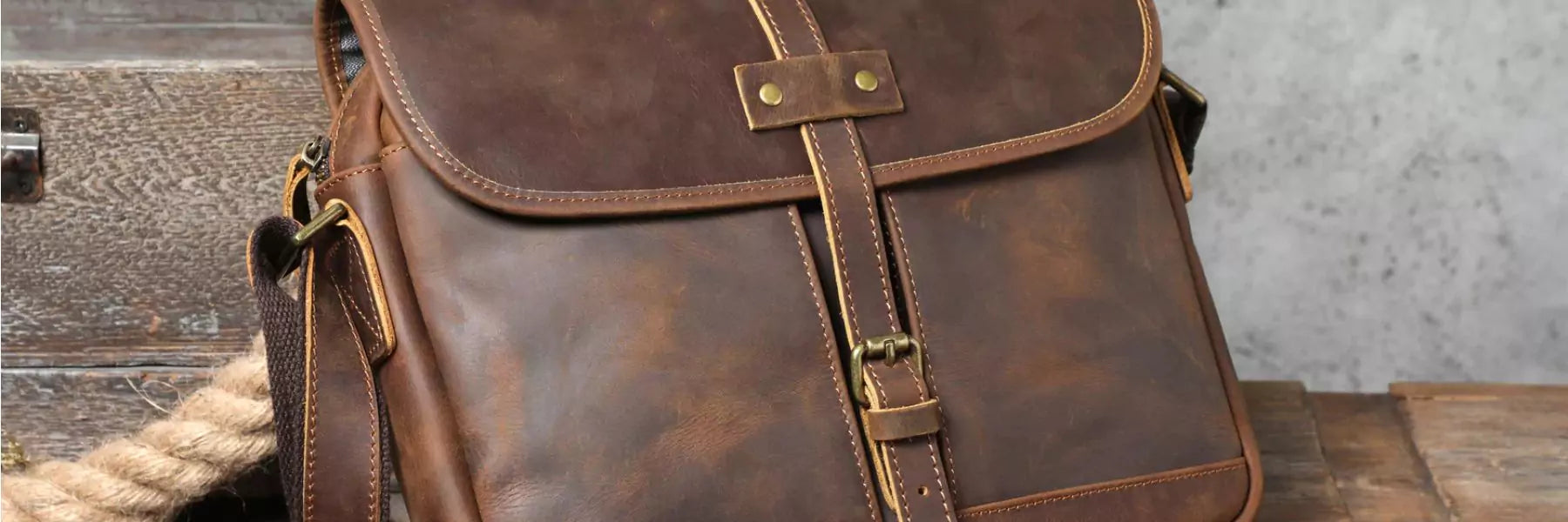 Coleção Bolsa de Couro Machimelo