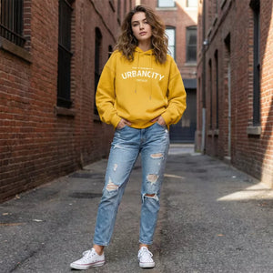 Blusa De Moletom Feminino Com Capuz Urbancity