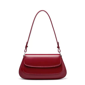 Bolsa De Couro Feminina Dora Vermelha