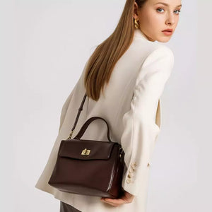 Bolsa de Couro Feminina Milly