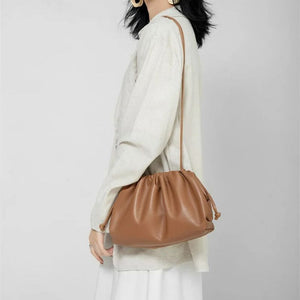 Bolsa Feminina Transversal Plissada Machimelo