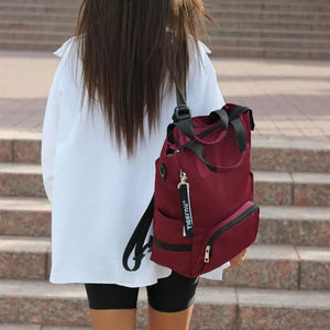 Bolsa Mochila Feminina Impermeável 3 Em 1 Tigernu