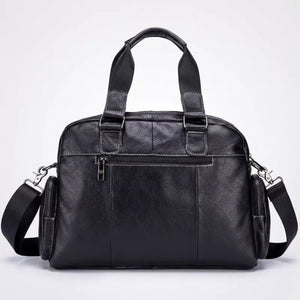 Bolsa Para Notebook De Couro Masculina 14 Polegadas Apolo