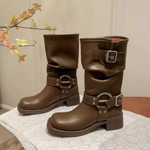 Bota Feminina Tessa Marrom - Machimelo