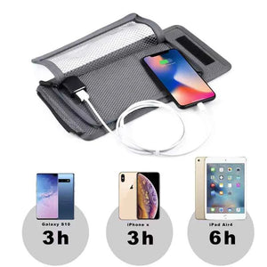 Mochila De Caminhada Com Carregador Solar