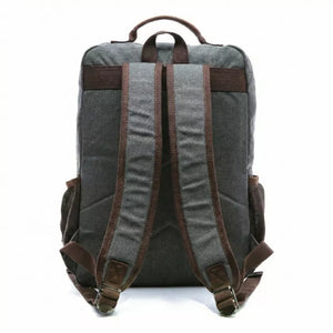 Mochila Reforçada De Lona Masculina Resistente