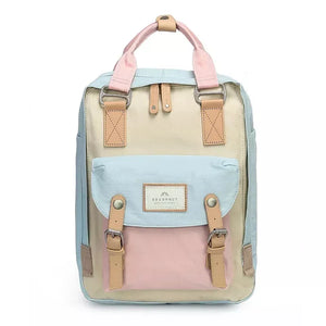 Mochila Feminina Escolar À Prova D'água Machimelo