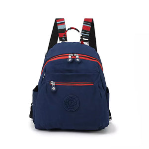 Mochila Feminina Pequena Minde Azul Marinho - Machimelo