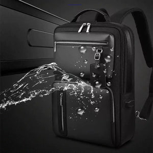 Mochila William Polo Para Notebook 15.6 e 17 Polegadas Executiva Preta - Machimelo