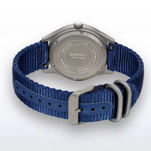 Relógio Masculino Automático Titanium Blue