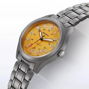 Relógio Masculino Automático Titanium Orange