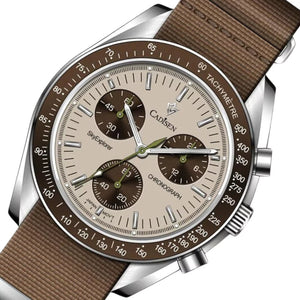 Relógio Masculino Quartzo Sky Explorer Marrom