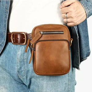 Shoulder Bag Couro Legítimo Aurum Machimelo