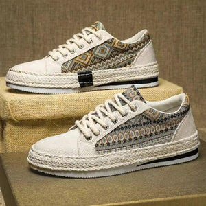 Tênis Casual Alpercatas Bege - Machimelo