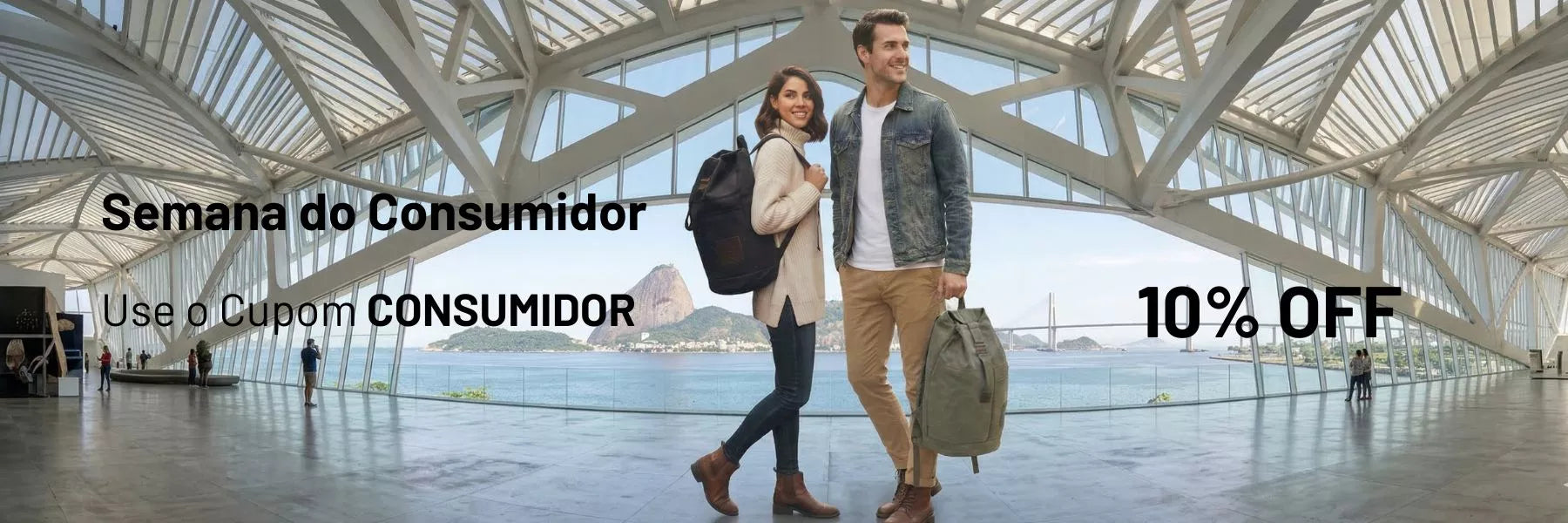 Semana do Consumidor 10% OFF Mochilas Femininas Masculinas Notebooks Viagens Couro Escolares Lona Machimelo