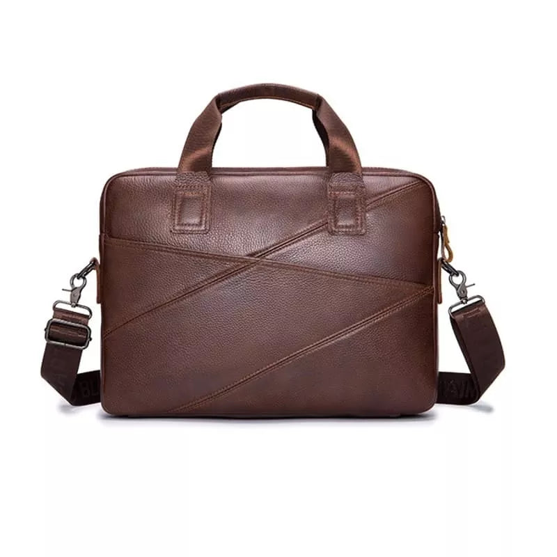 Maleta Executiva Masculina Mensageiro De Couro Rhino Machimelo