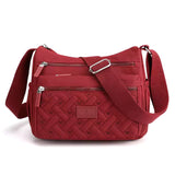 Bolsa Transversal Feminina Cris Vermelho - Machimelo