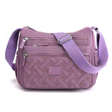 Bolsa Transversal Feminina Cris Roxo - Machimelo