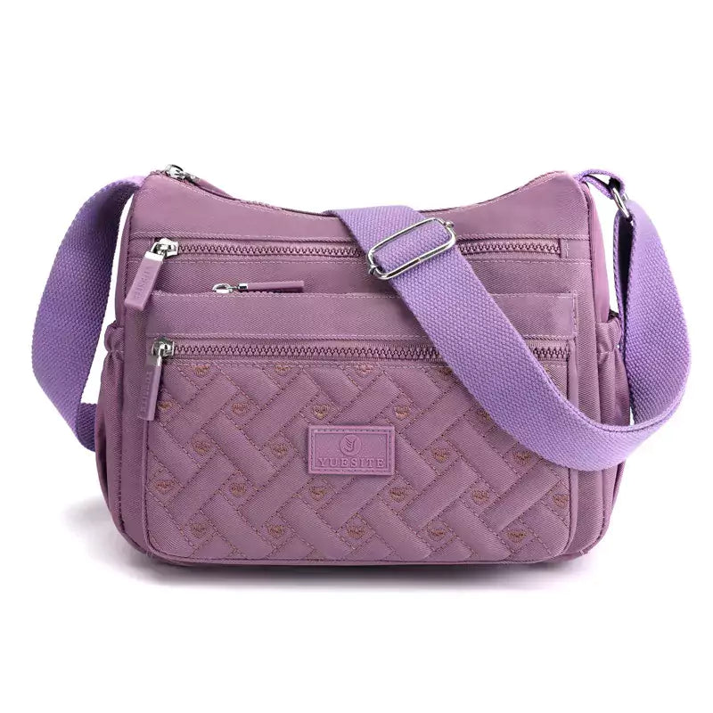 Bolsa Transversal Feminina Cris Roxo - Machimelo