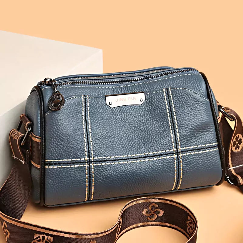 Bolsa Transversal Feminina Pequena Laís Azul - Machimelo