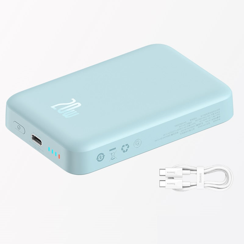 carregador-magsafe-baseus-10000-mah-20w-azul