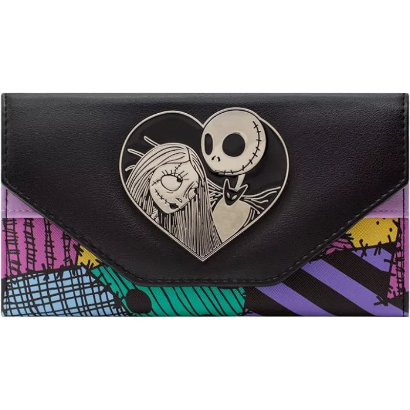 Carteira Feminina Jack e Sally Com Porta Cartão