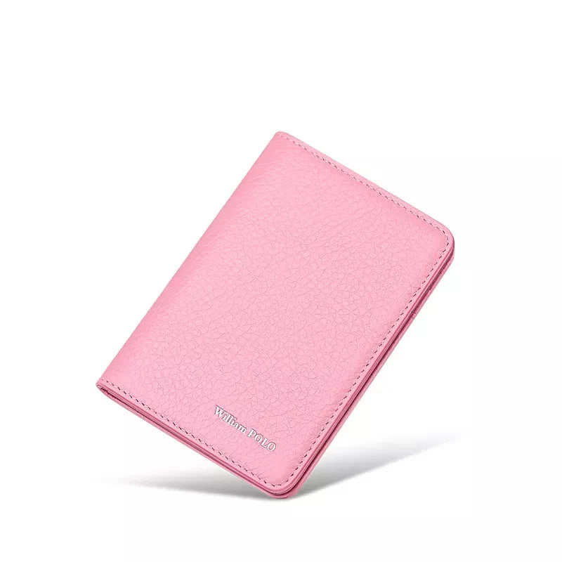 Carteira Feminina Slim William Polo Card Rosa - Machimelo