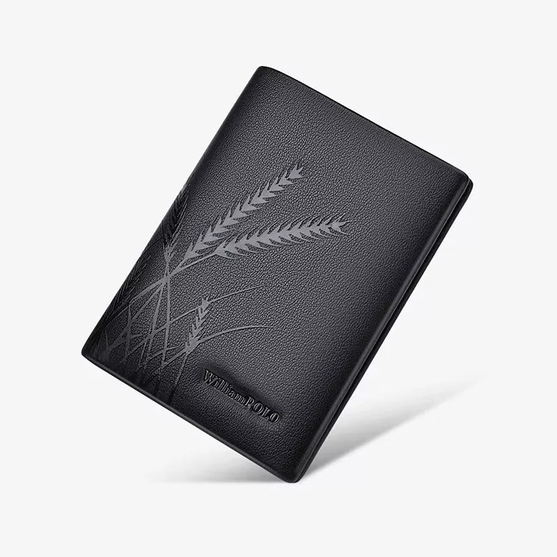 Carteira Masculina Slim William Polo Couro Onyx - Machimelo