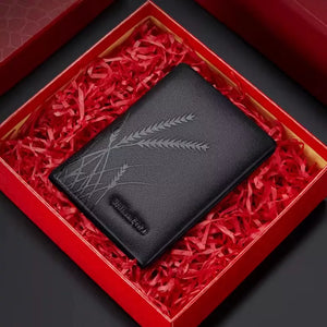 Carteira Masculina Slim William Polo Couro Onyx - Machimelo