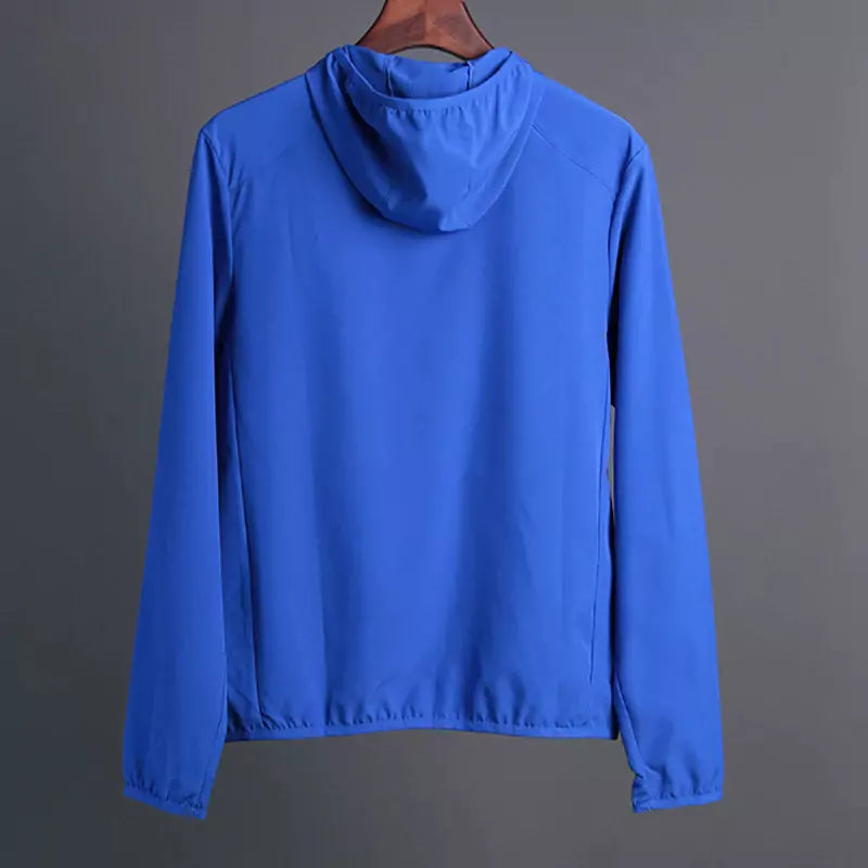 Jaqueta Corta Vento Slim Com Capuz