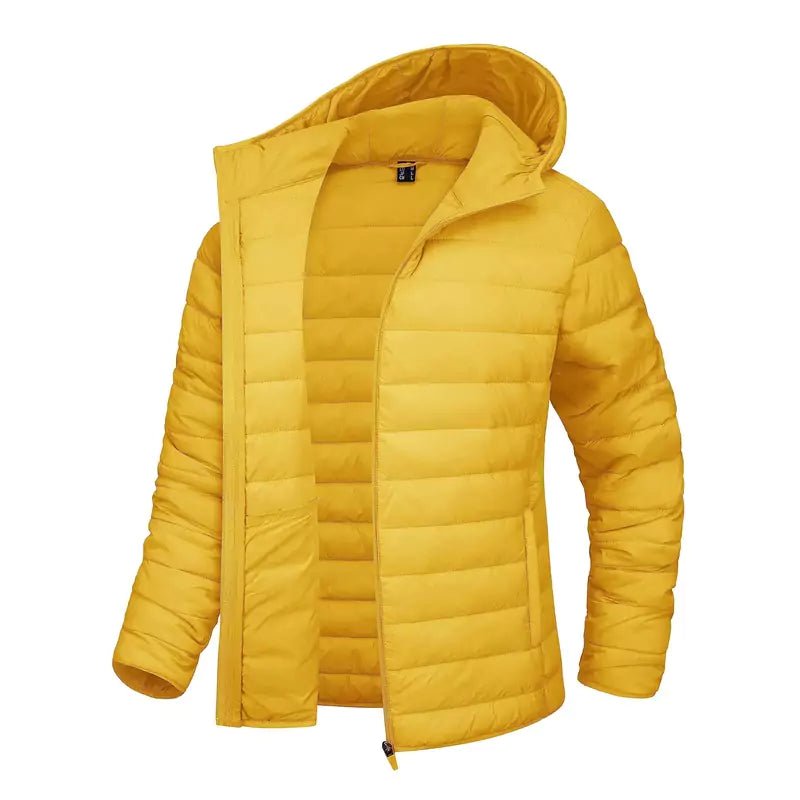 Jaqueta Puffer Feminina Com Capuz Leve 1