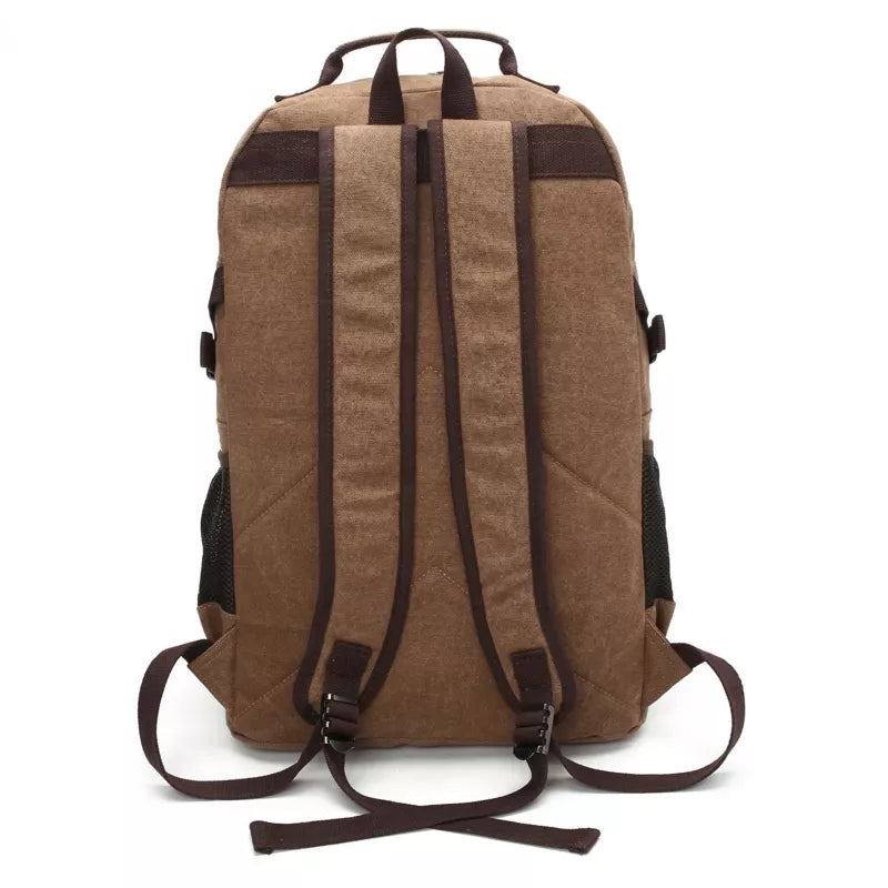 Mochila De Lona Masculina Para Notebook Multifuncional - Machimelo