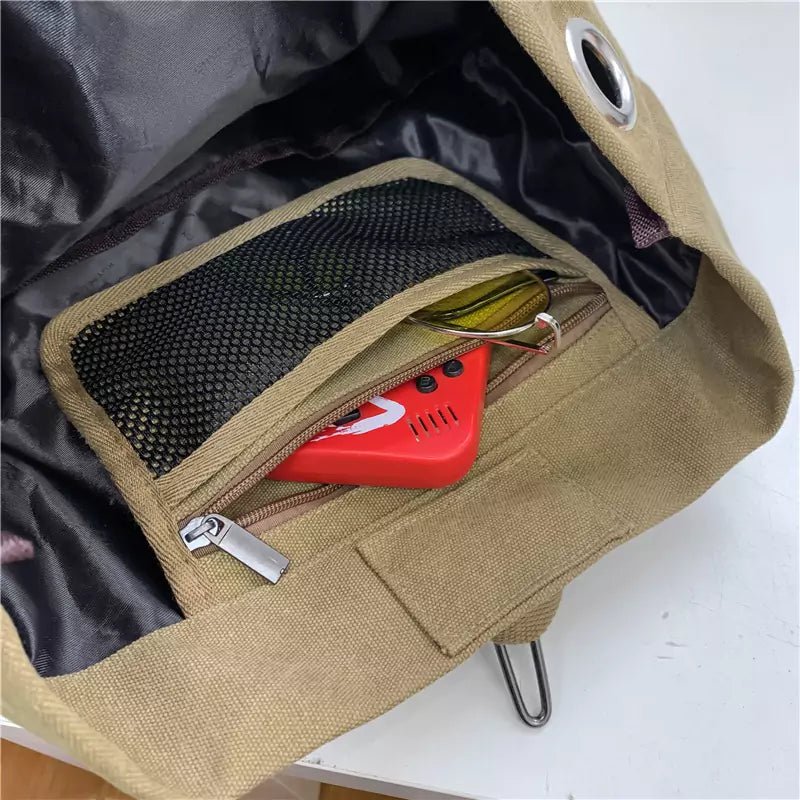 Mochila De Lona Para Viagem Capacidade 30L