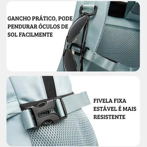 Mochila De Viagem Antifurto 3 Em 1 Apex Machimelo
