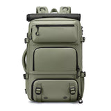 Mochila De Viagem Antifurto 3 Em 1 Apex Machimelo Verde