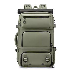 Mochila De Viagem Antifurto 3 Em 1 Apex Machimelo Verde