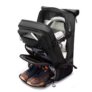 Mochila De Viagem Antifurto 3 Em 1 Apex Machimelo Compartimento Interno