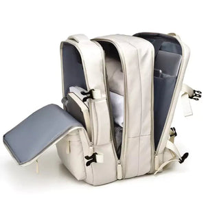 Mochila De Viagem Expansível Impermeável Para Notebook Brisa Machimelo