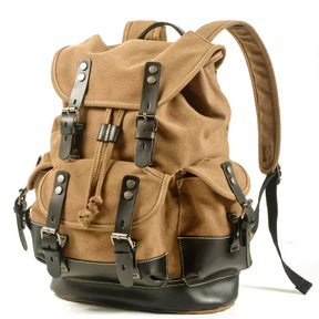 Mochila De Viagem Lona Encerada Ventura