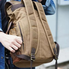 Mochila De Viagem Lona Encerada Ventura