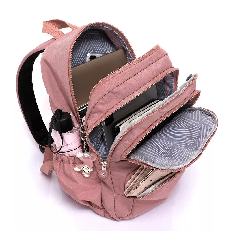 Mochila Escolar Feminina Grande Alice Machimelo