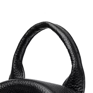 Mochila Feminina De Couro Melissa Machimelo Preta