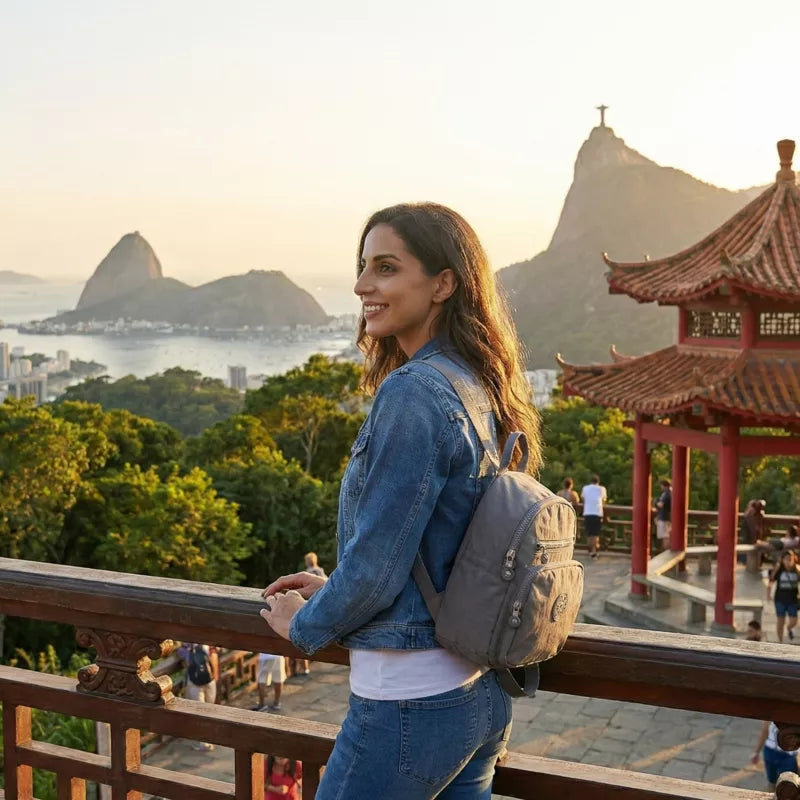 Mochila Feminina Pequena Fashion