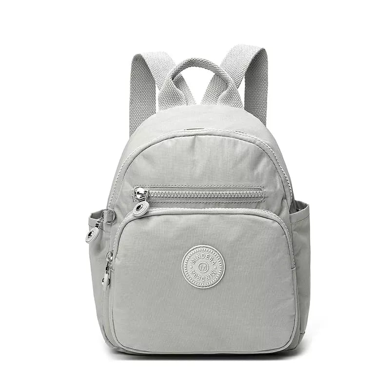 Mochila Feminina Pequena Fashion Cinza