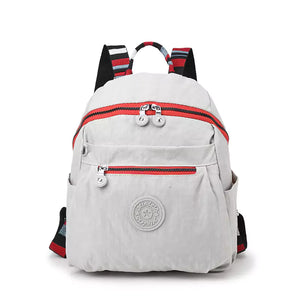 Mochila Feminina Pequena Minde Cinza Claro - Machimelo