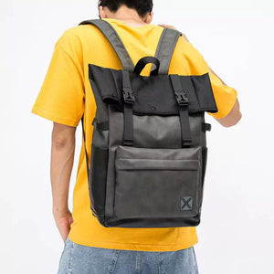 Mochila Para Notebook Impermeável 15.6 Polegadas Preta - Machimelo