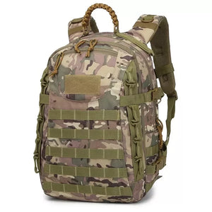 Mochila Tática Bravo 35 Litros Khaki Camuflada - Machimelo