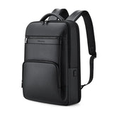 Mochila William Polo De Couro Para Notebook 15.6 Polegadas