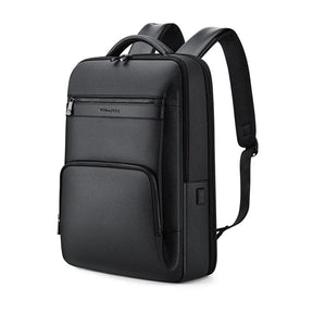 Mochila William Polo De Couro Para Notebook 15.6 Polegadas